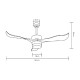 FAN VENTILATION WITH LIGHT  PRCF-80437 142cm BLACK/BROWN